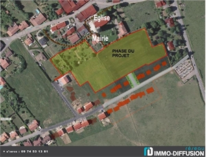 terrain à la vente -   57640  SAINTE BARBE, surface 535 m2 vente terrain - UBI457794923